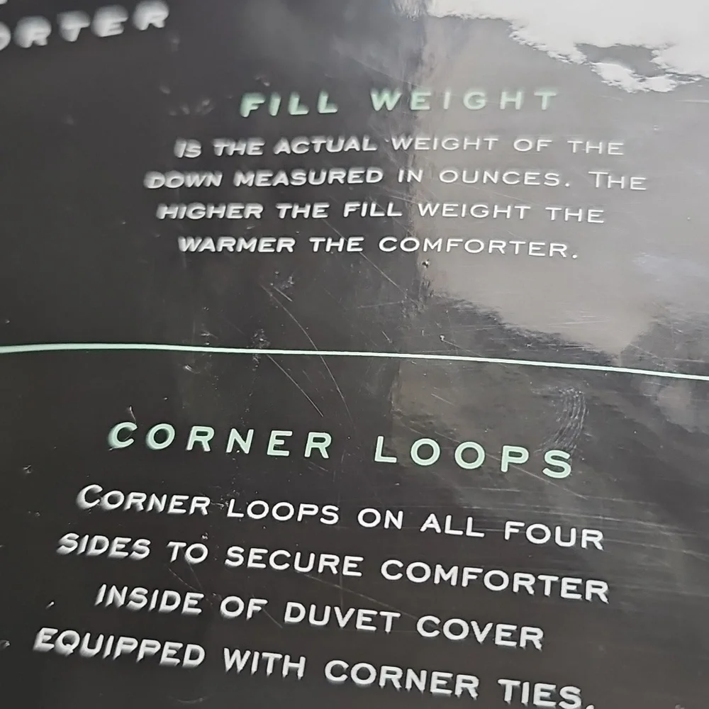 RARE Wamsutta Dream Zone White Luxury Goose Down Comforter TWIN (NEW) Extra Warm